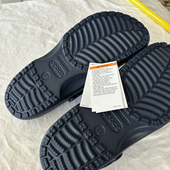 Classic crocs. Brand new. Navy. Men’s size 12. - Picture 6 of 7